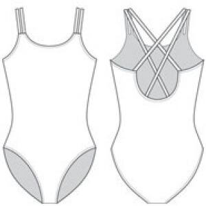 Capezio CC123 Cotton Double Strap Camisole Leotard #3