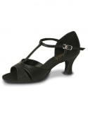 Roch Valley Priscilla Ladies T-bar Flared Heel Ballroom Shoes