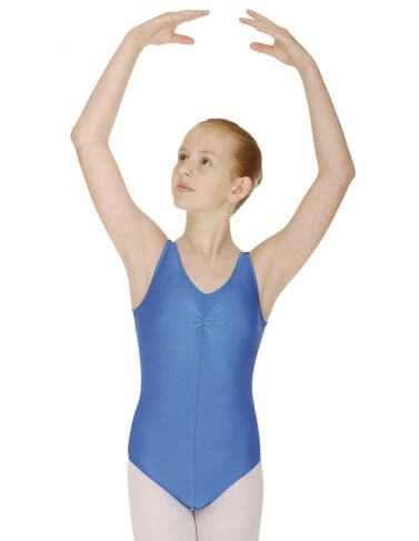 Roch Valley Sheree Nylon Lycra Sleeveless Ruche Leotard