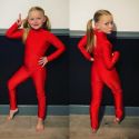 ADFP Long Sleeve Turtle Neck Ankle Catsuit