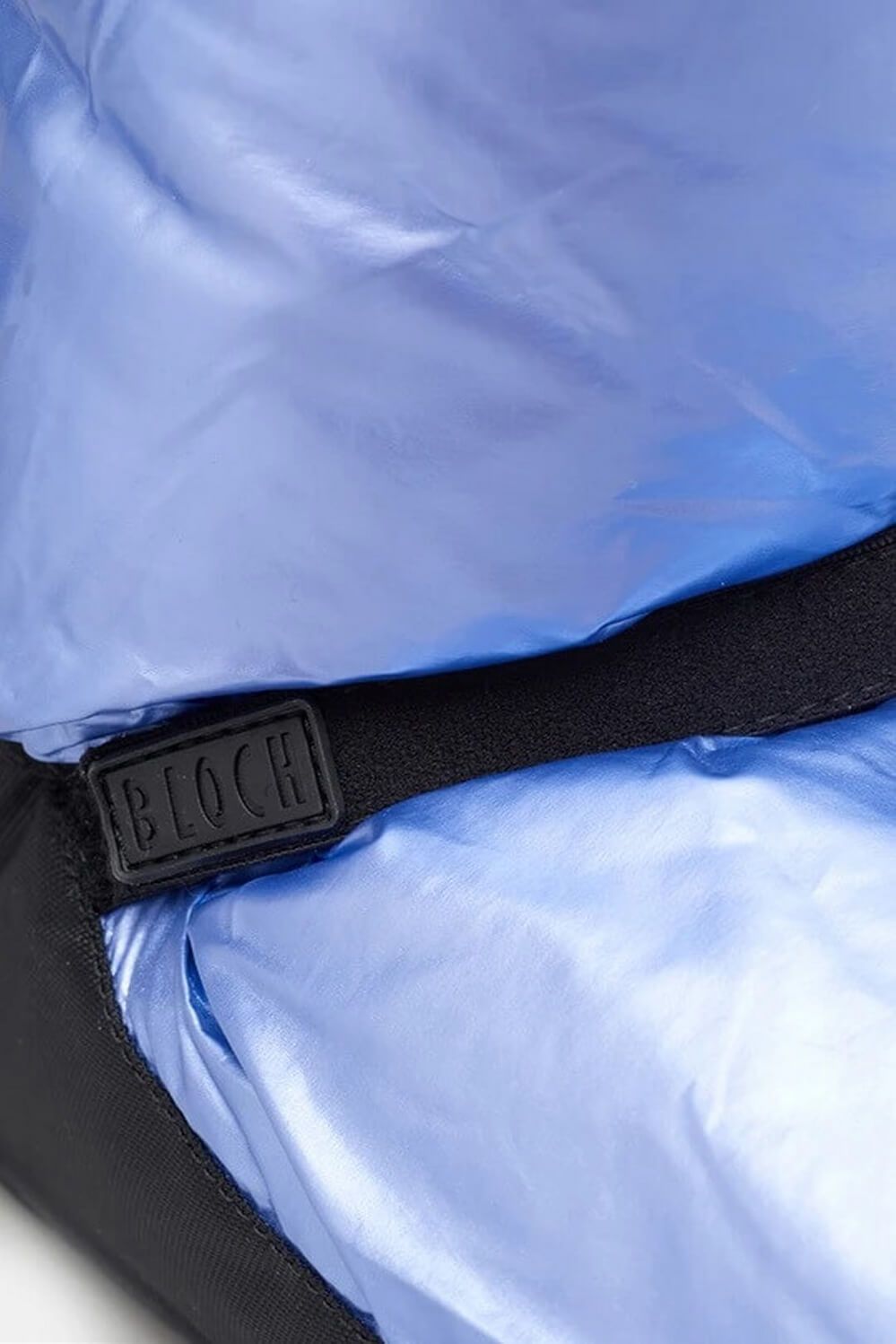 Bloch Metallic Blue Warmup Booties #7
