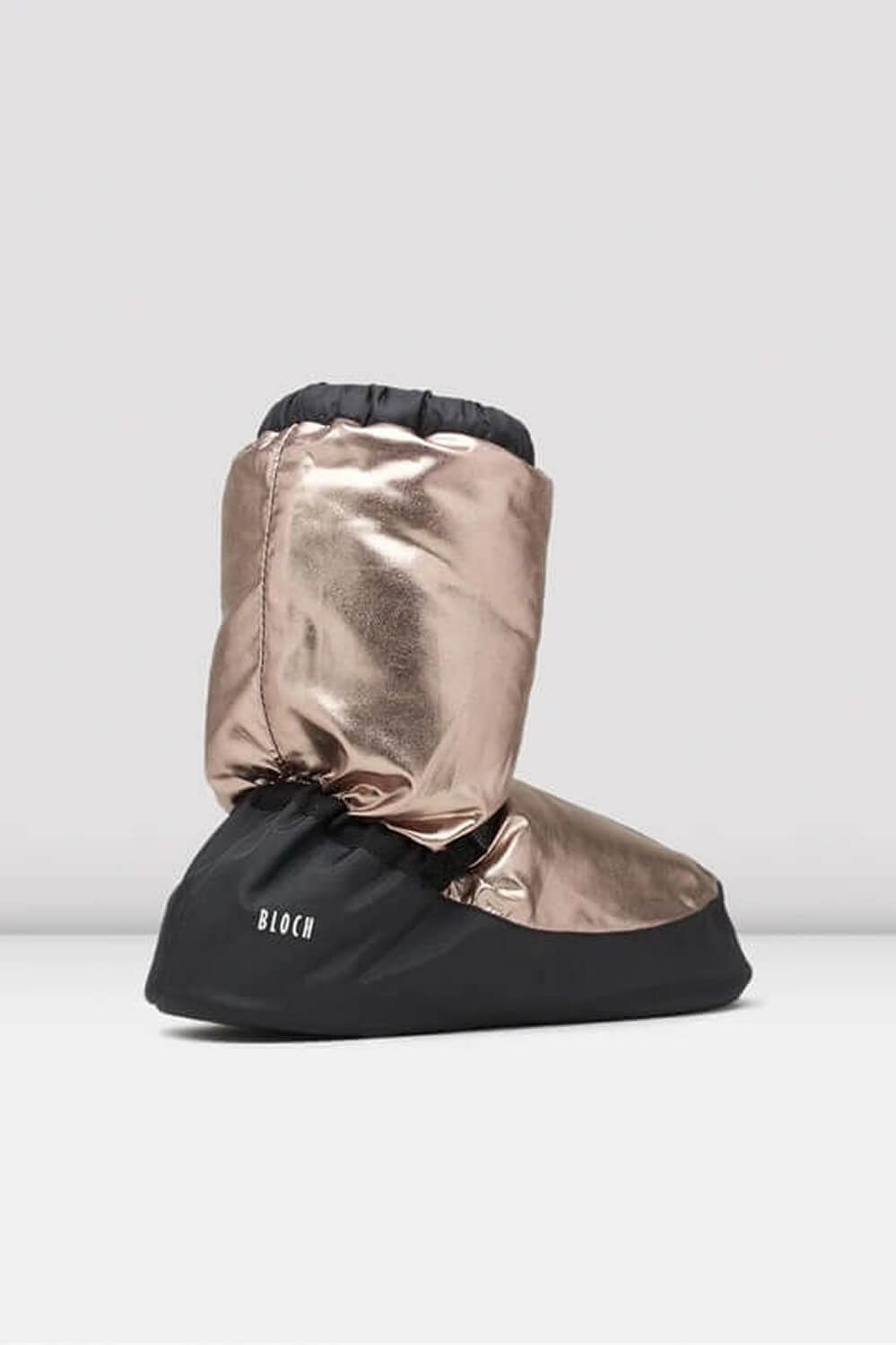 Bloch Metallic Gold Warmup Booties #4