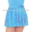 Velour Lycra Circular Short Skirt