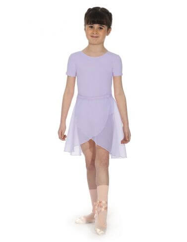 Short Sleeve Cotton Pre-Primary Ballet Leotard