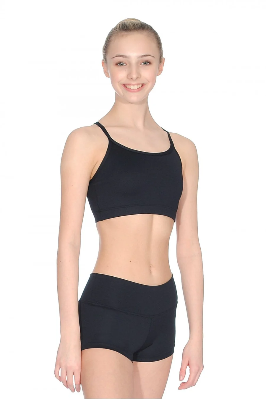 Roch Valley Microfibre Strappy Back Crop Top