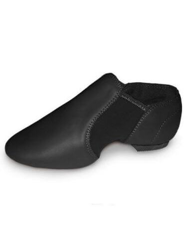 Leather Split Sole Slip On Jazz Shoes #1
