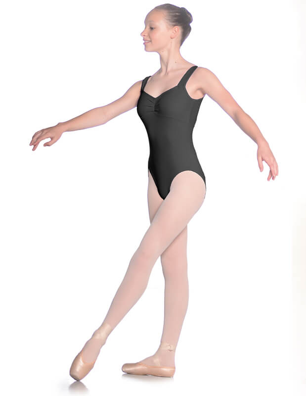 Body Danza Roch Valley Jeanette - Maniche Corte In Nylon/lycra Per Ballerine