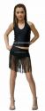 T-Bar Halter Neck Top and Fringed Dance Pants