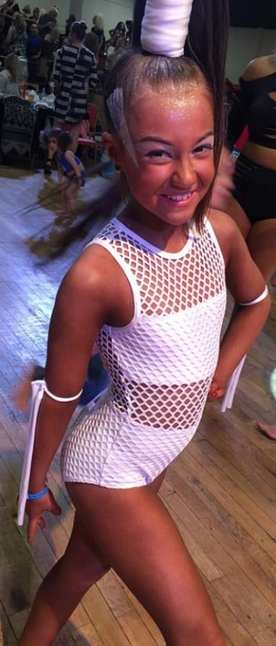 Carrie Fishnet Sleeveless Leotard Freestyle outfit